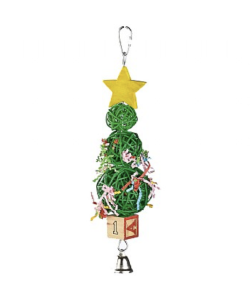 Vine Ball Christmas Tree Parrot Toy